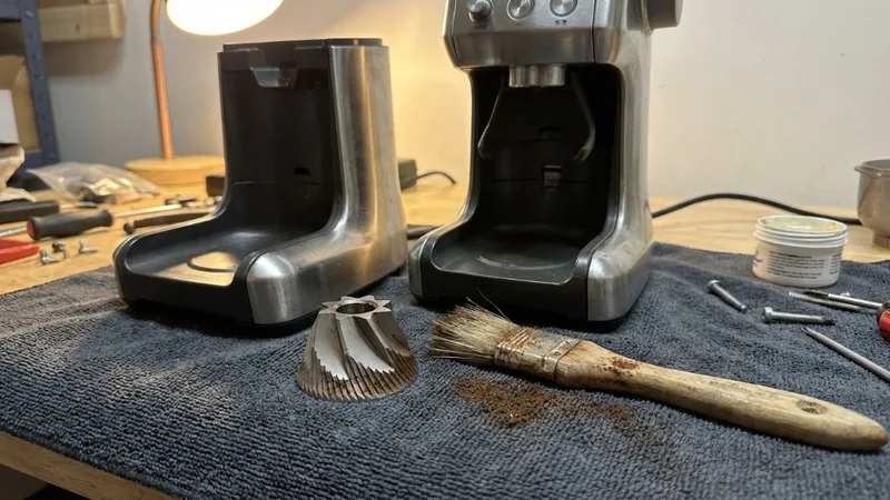 Grinder Deep Clean: Removing the Upper & Lower Burrs