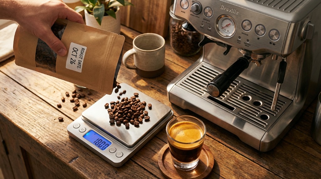 How to Dial In New Coffee Beans in 5 Shots