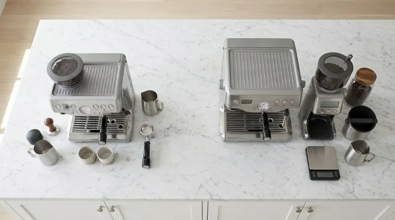 Counter space comparison