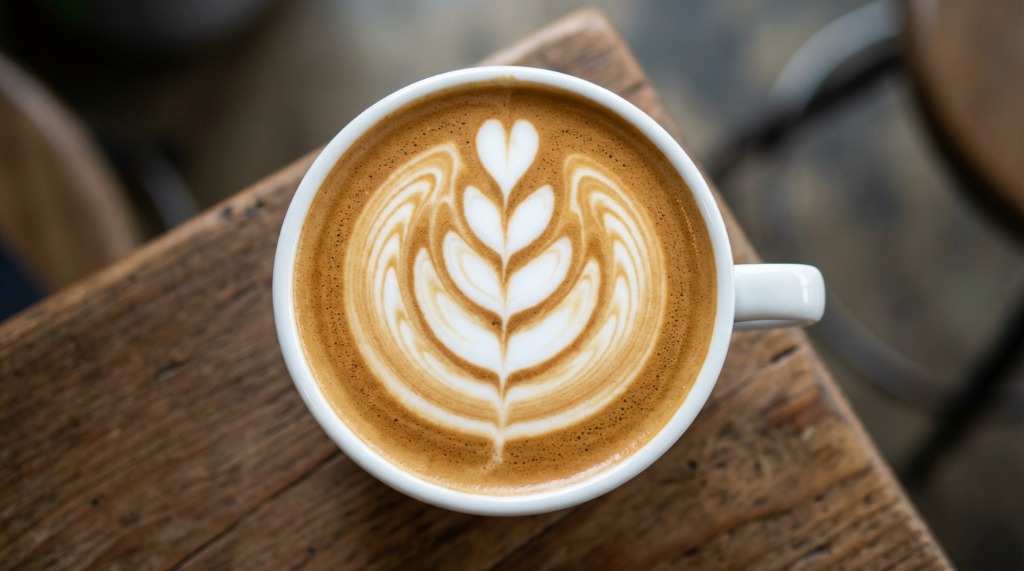 Tulip Stack Monk's Head Latte Art