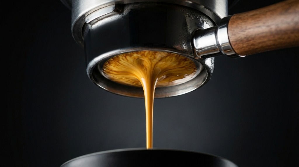 Bottomless Portafilter Espresso Extraction