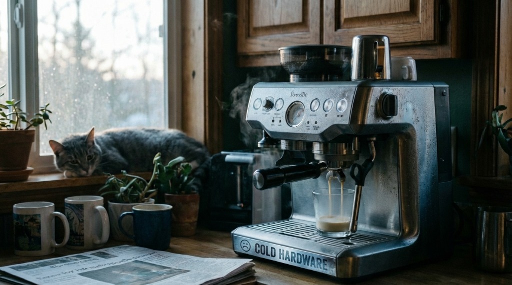 Breville Espresso Machine Sour First Shot Visual